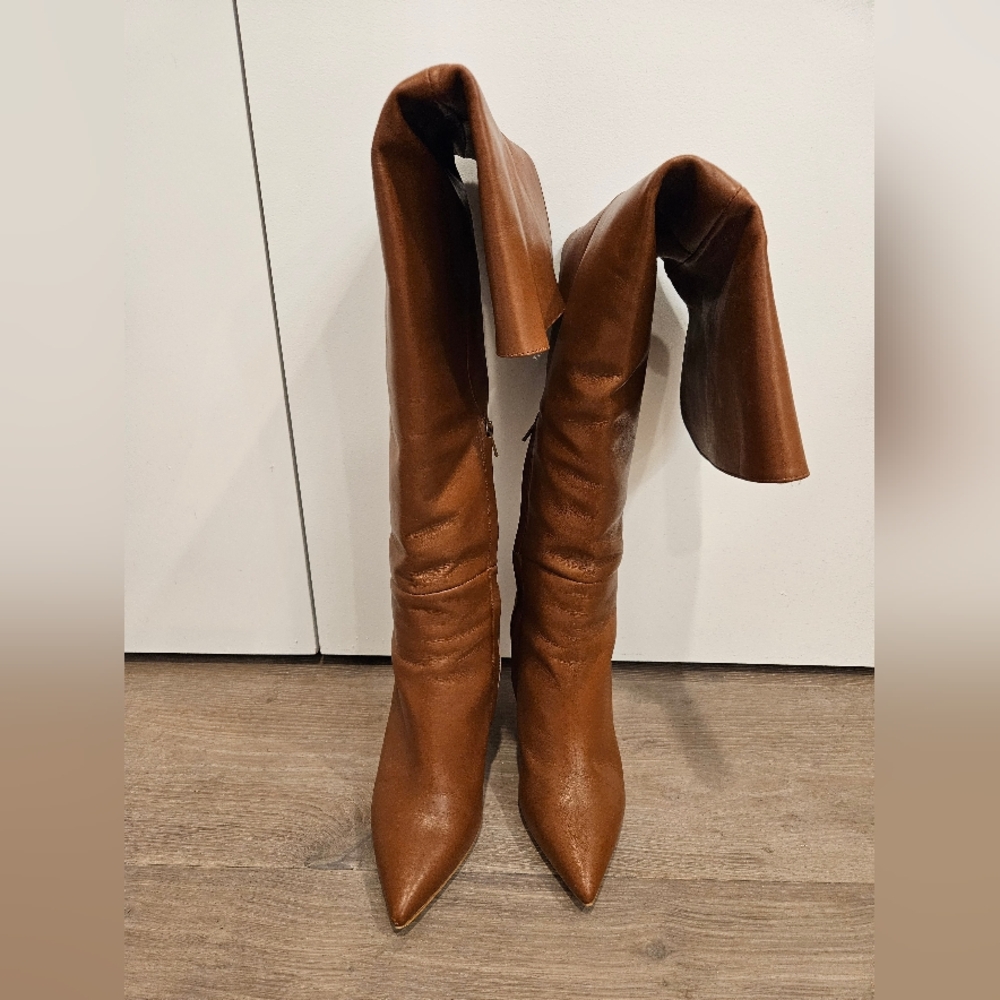 BCBGMaxAzria Over-the-Knee Leather Boots